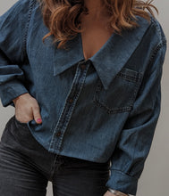 Load image into Gallery viewer, Denim Blouse
